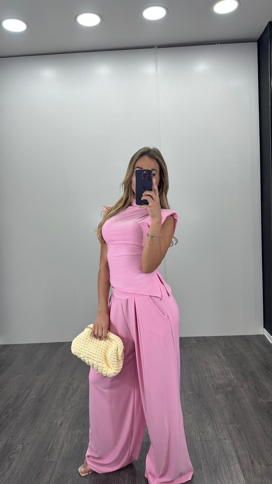 Coordinato GIADA asimmetrico con spalline