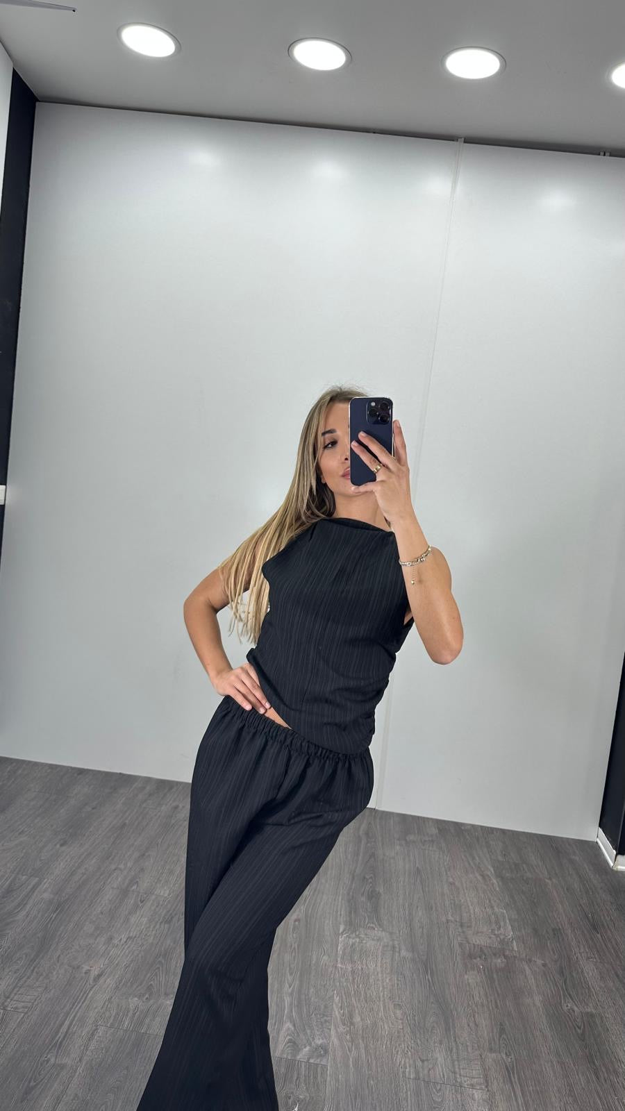 Coordinato LINDA con fiocco dietro