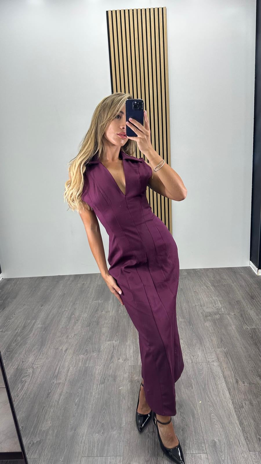 Abito CORINNE lungo a tubino