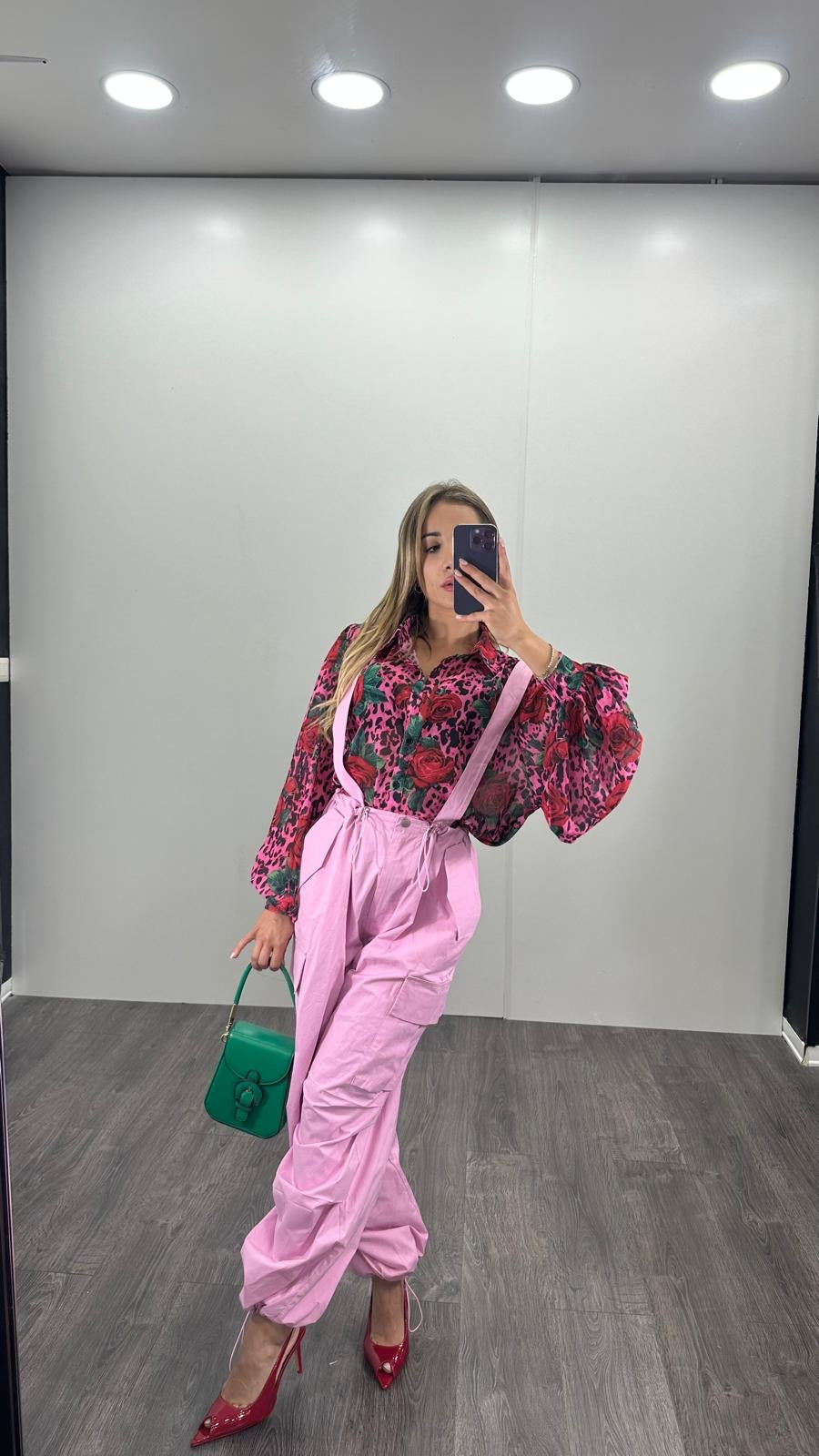 Salopette GIULIETTA oversize in cotone