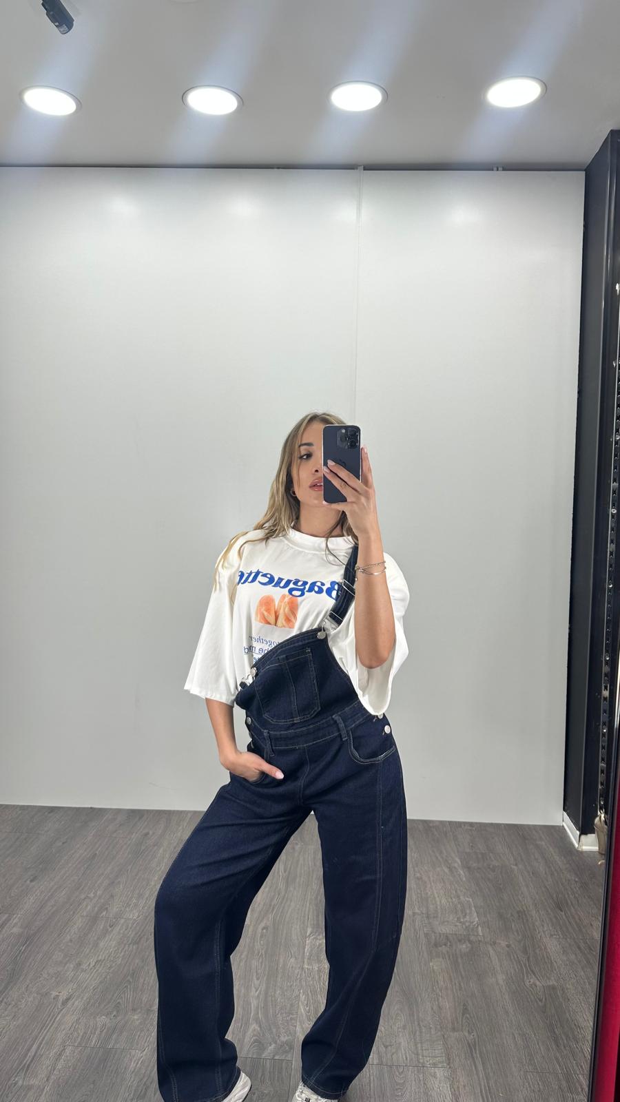 Salopette CARLOTTA in denim