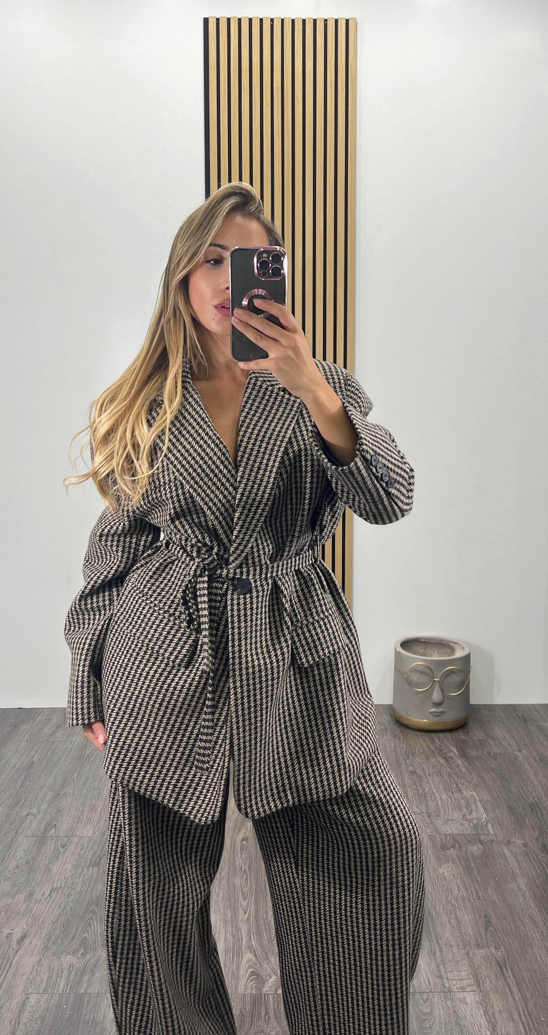 Tailleur Lumina pied-de-poule