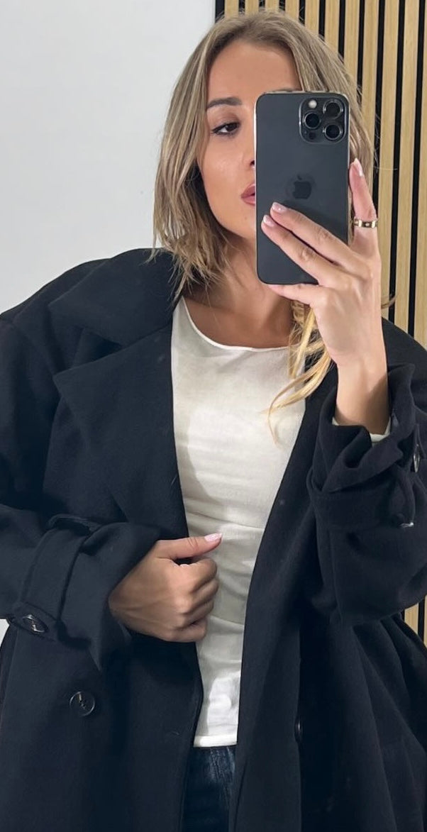 Maglia in cachemire girocollo