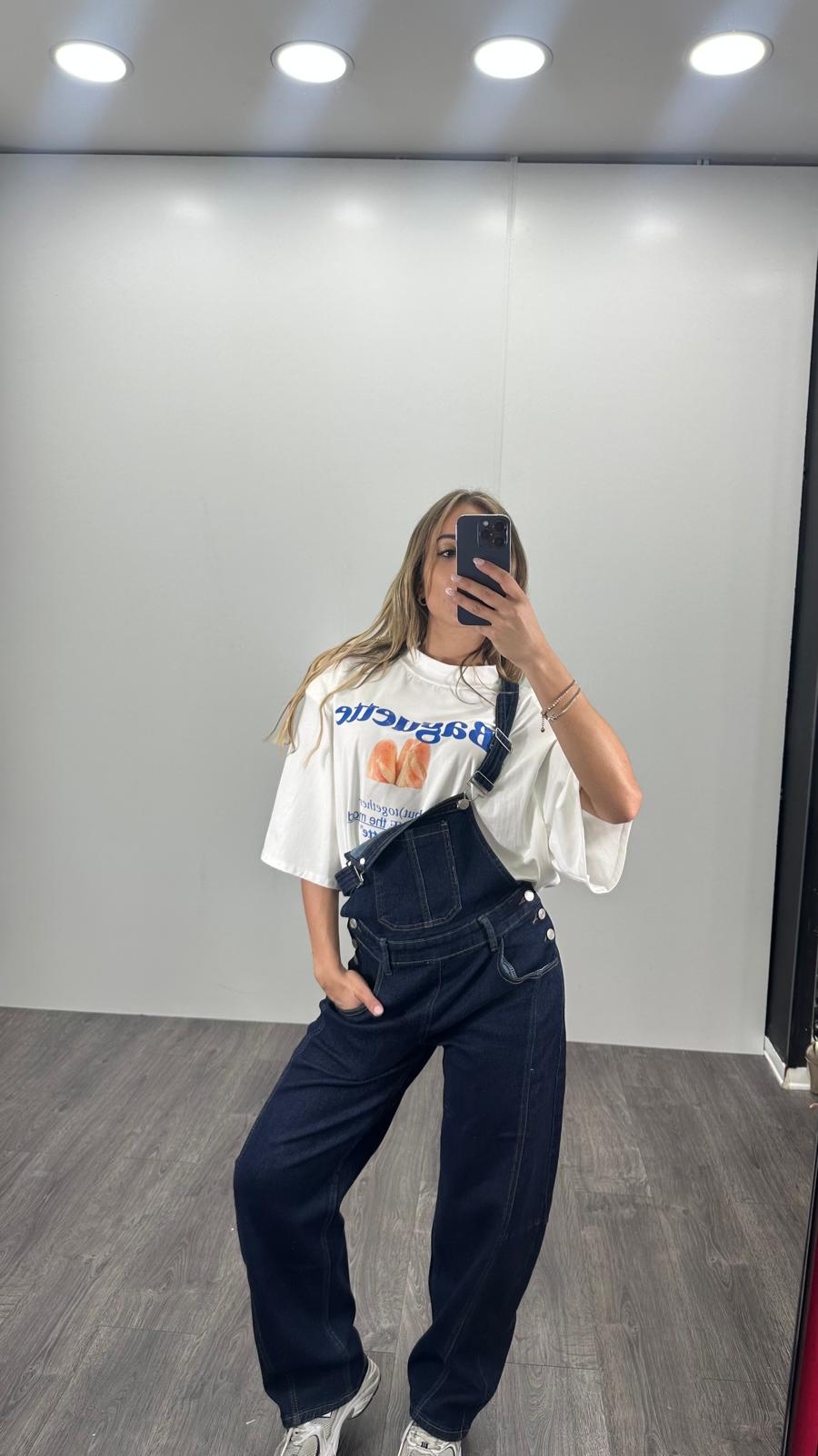 Salopette CARLOTTA in denim