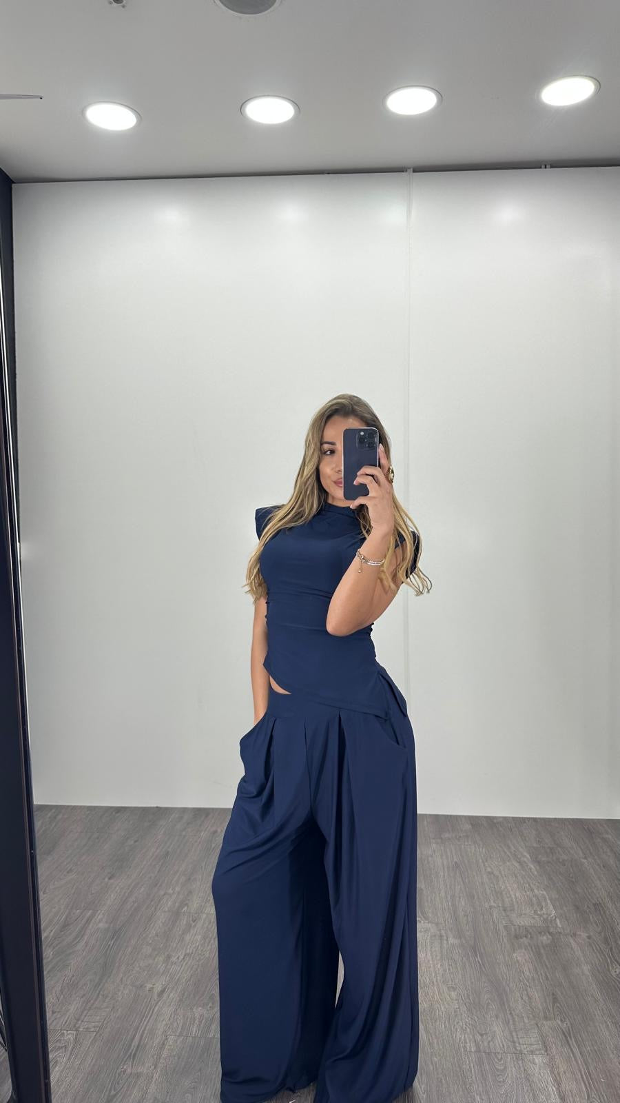 Coordinato GIADA asimmetrico con spalline