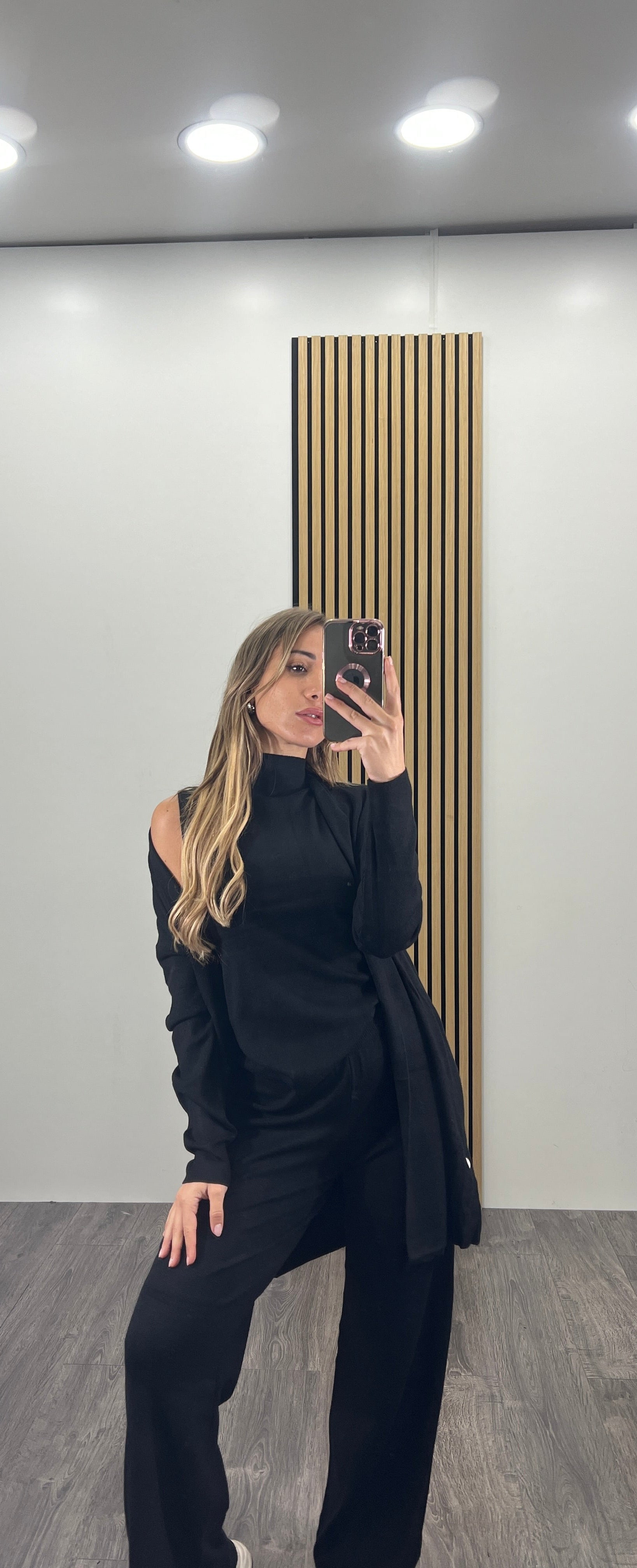 Coordinato tre pezzi in lanetta