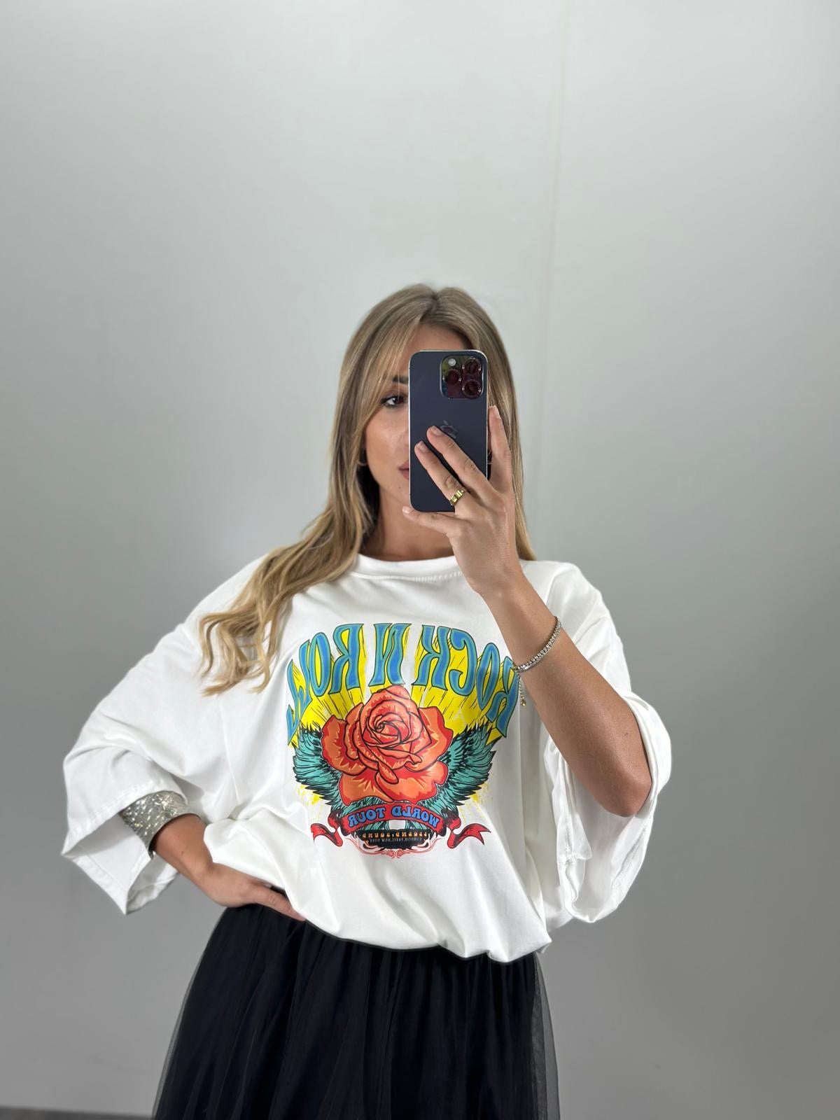 Maglia ROCK&ROLL in cotone