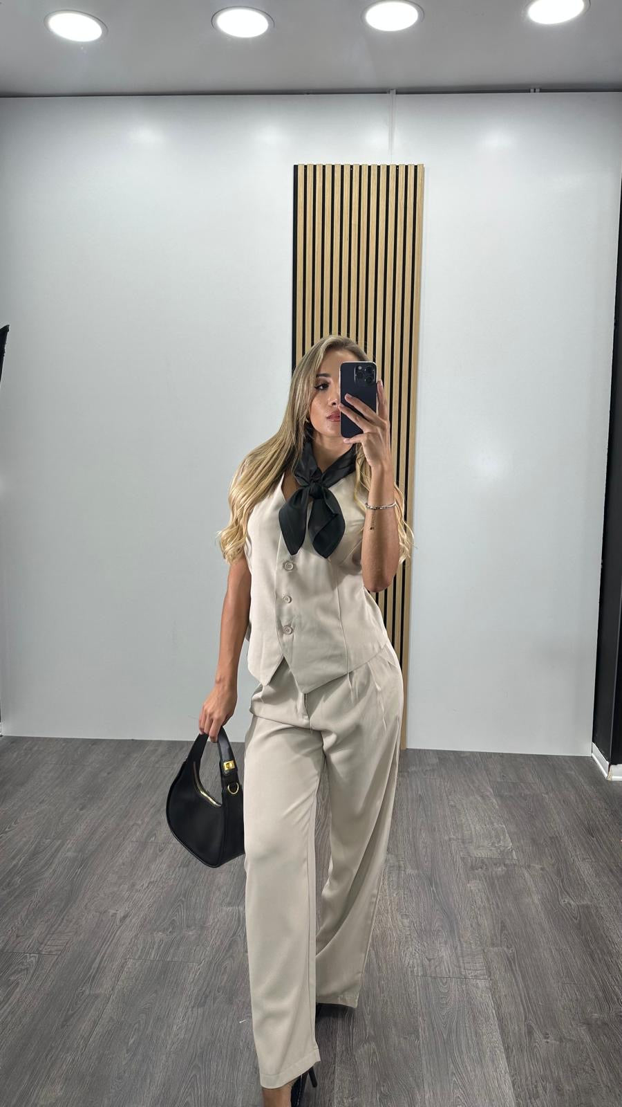 Coordinato LUCILLA con gilet e pantaloni
