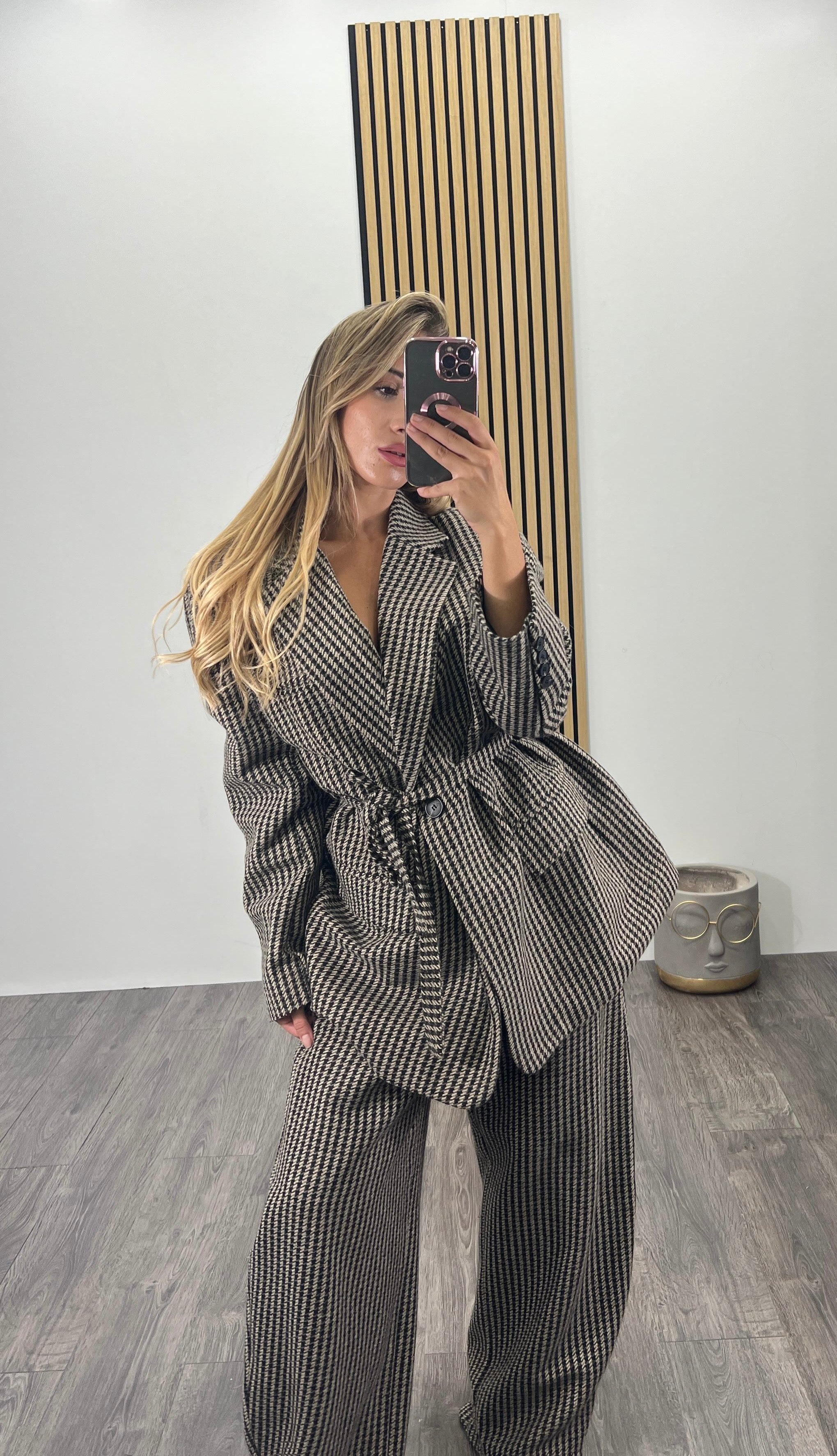 Tailleur Lumina pied-de-poule