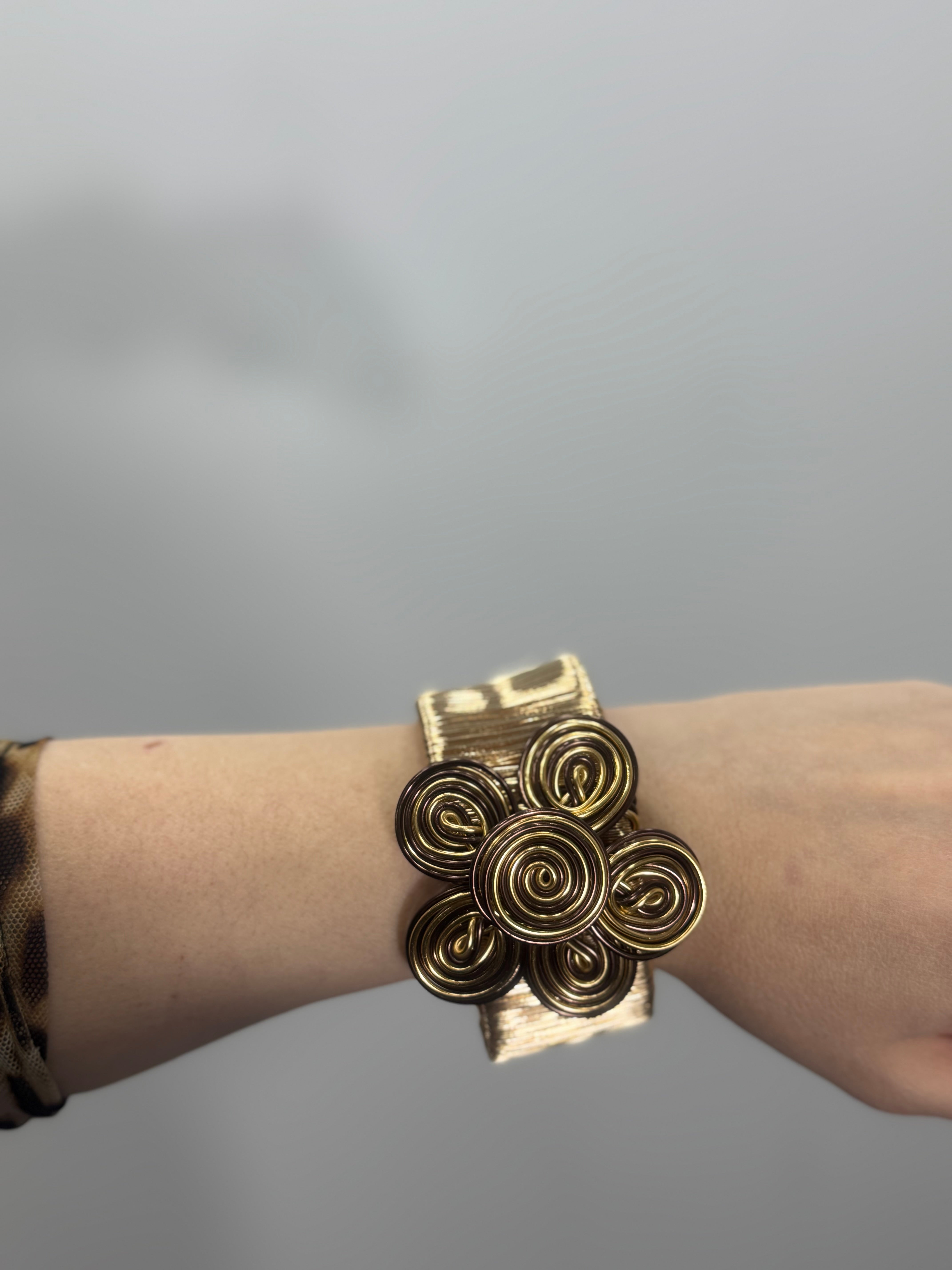 Bracciale Fiore Gold&Bronse