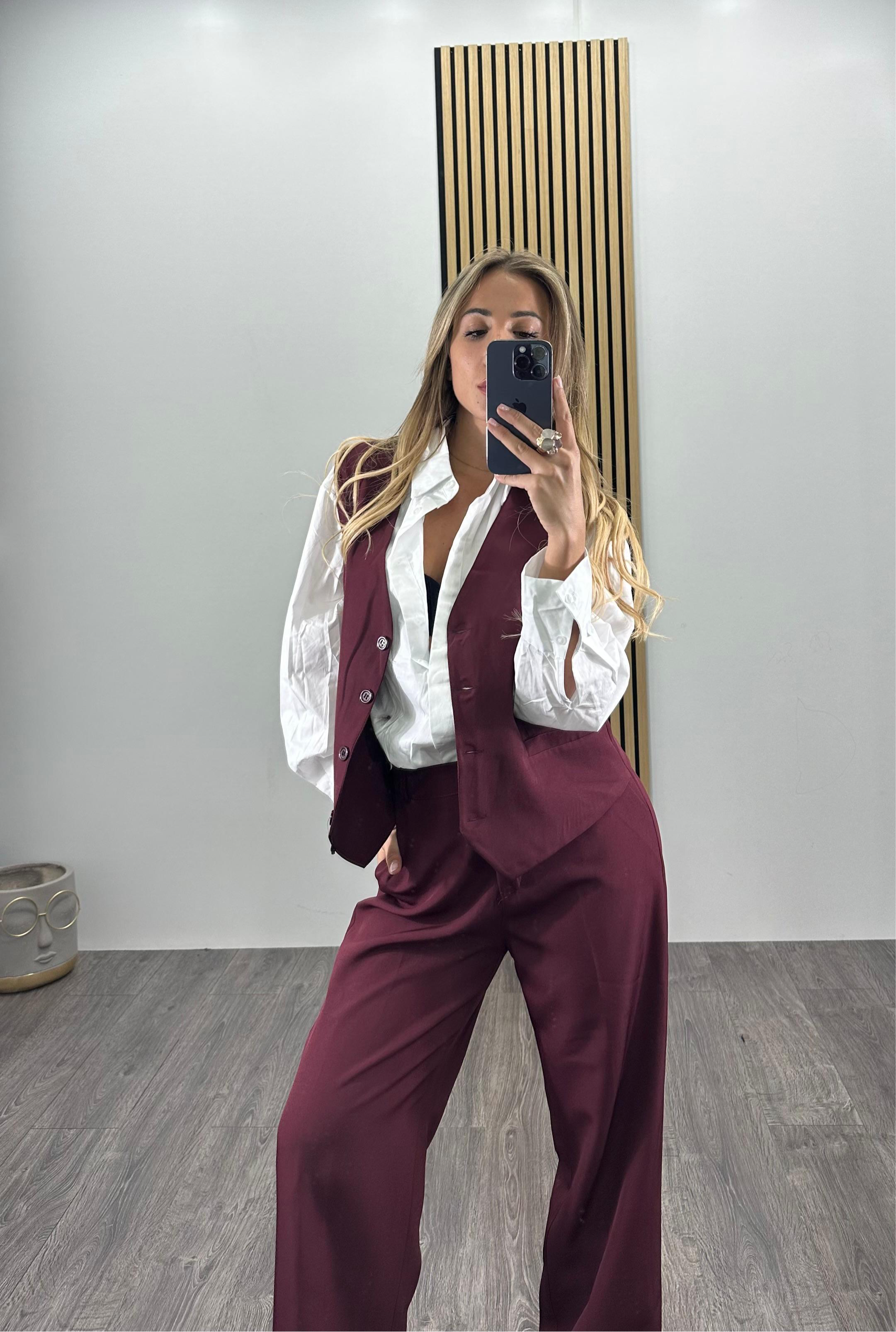 Tailleur con gilet Stella