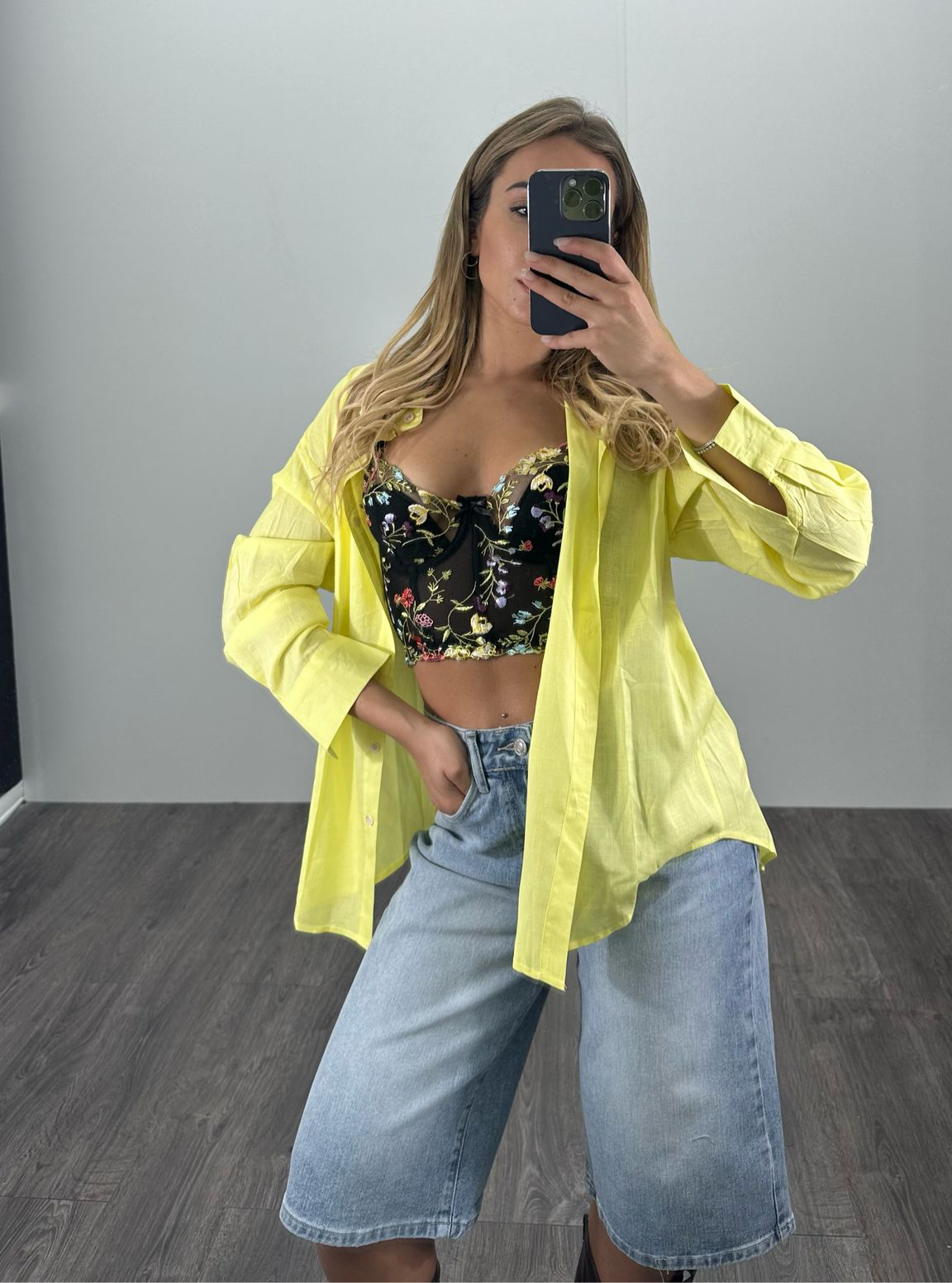 Bermuda in jeans