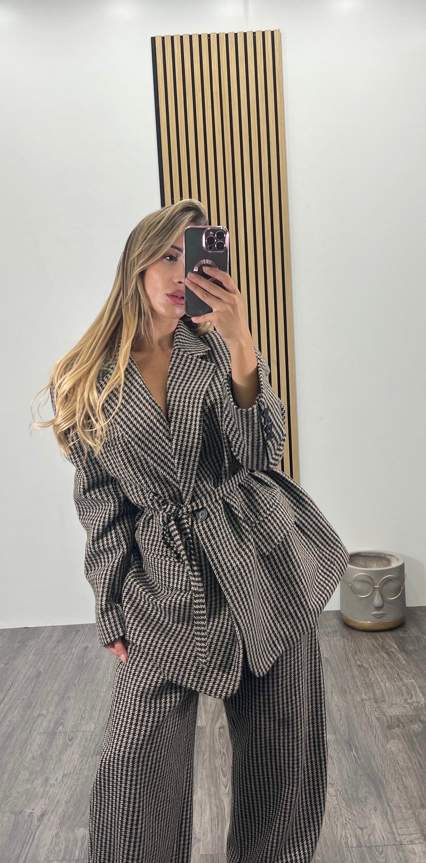 Tailleur Lumina pied-de-poule