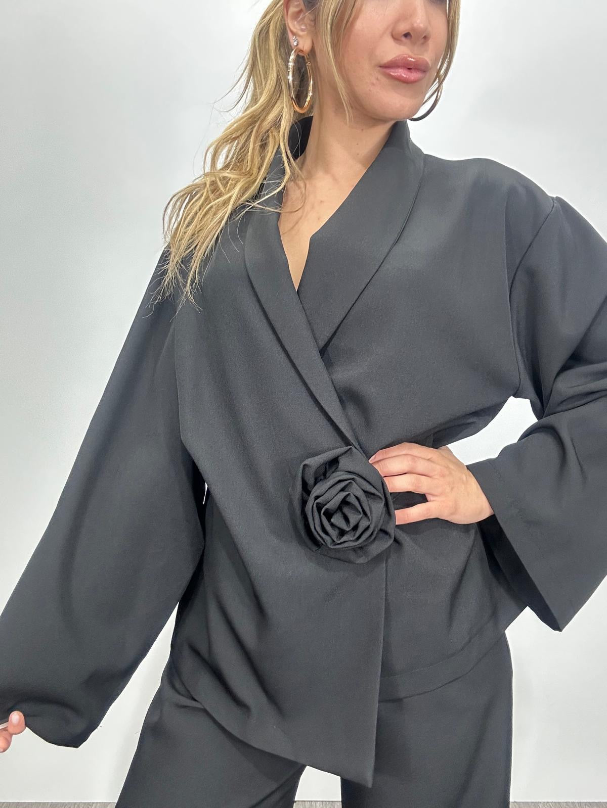Set coordinato con kimono