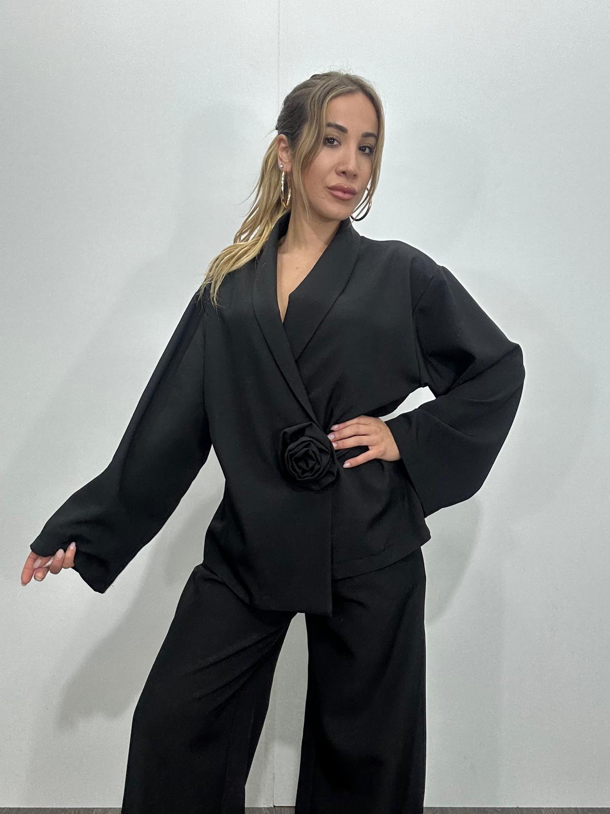 Set coordinato con kimono