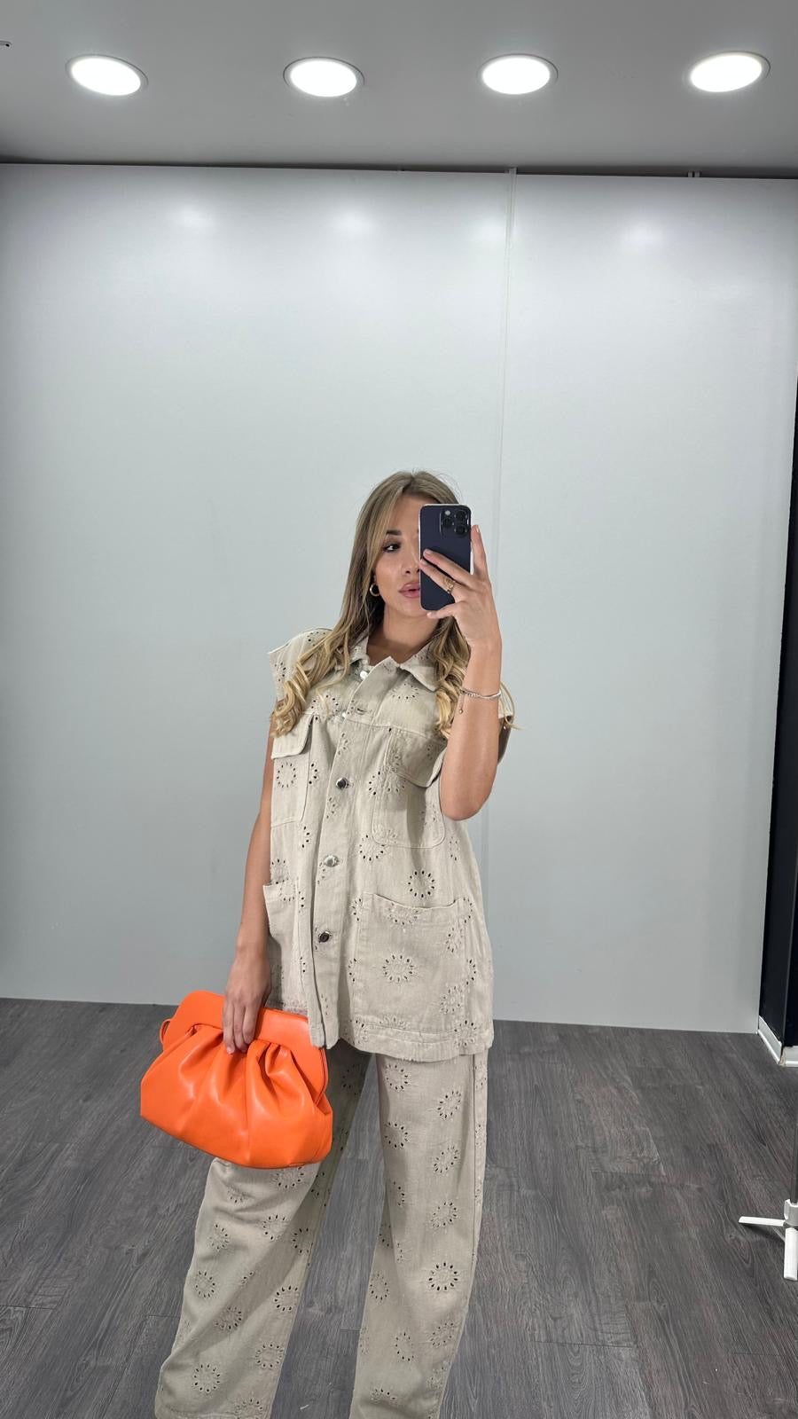 Coordinato LUMINA con gilet e pantaloni