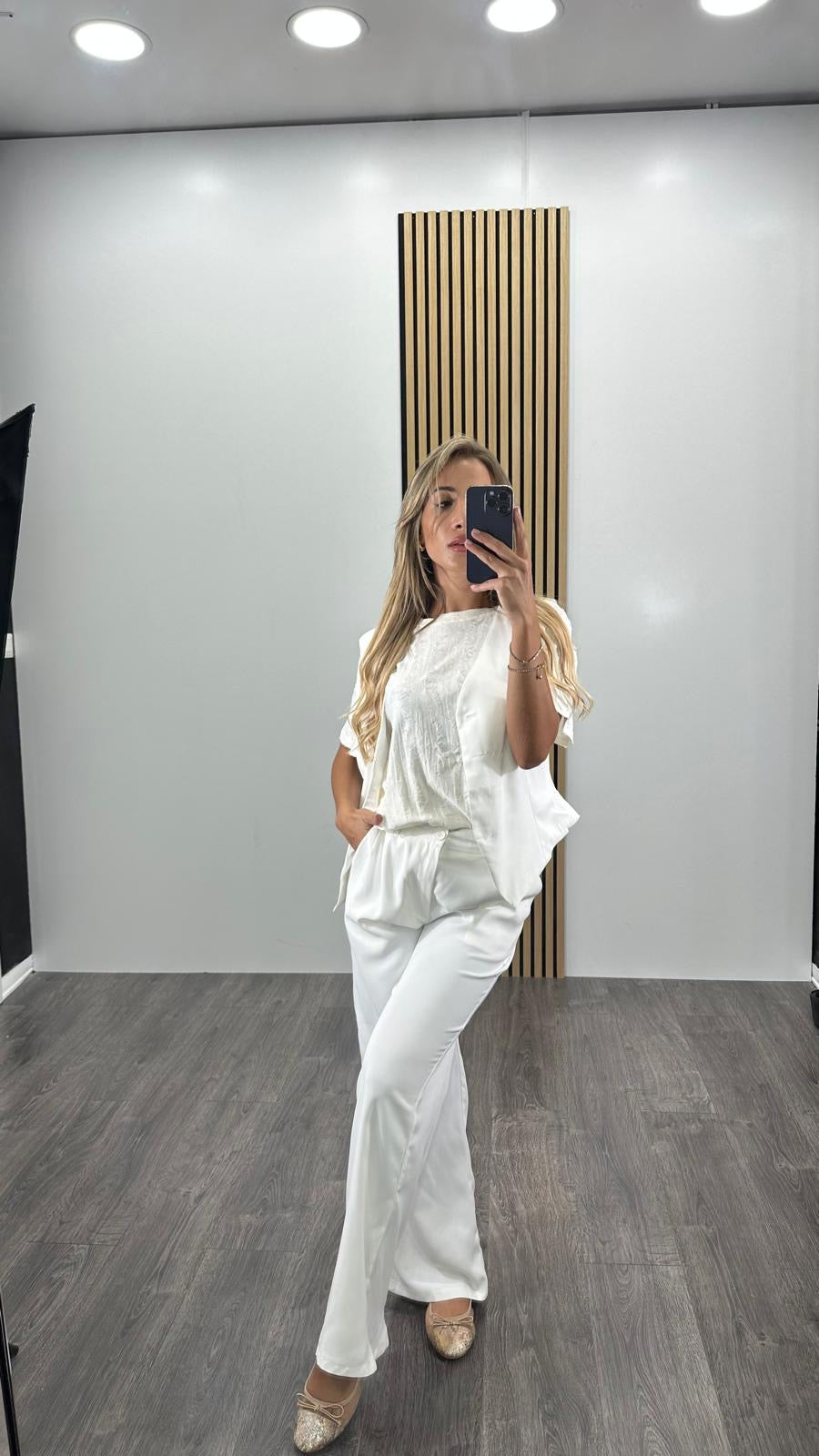 Coordinato LUCILLA con gilet e pantaloni