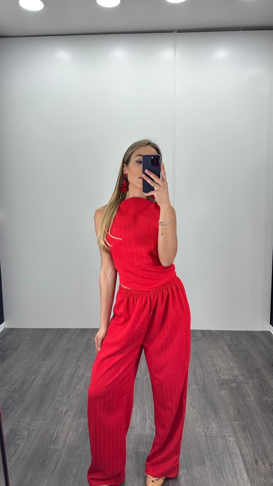 Coordinato LINDA con fiocco dietro