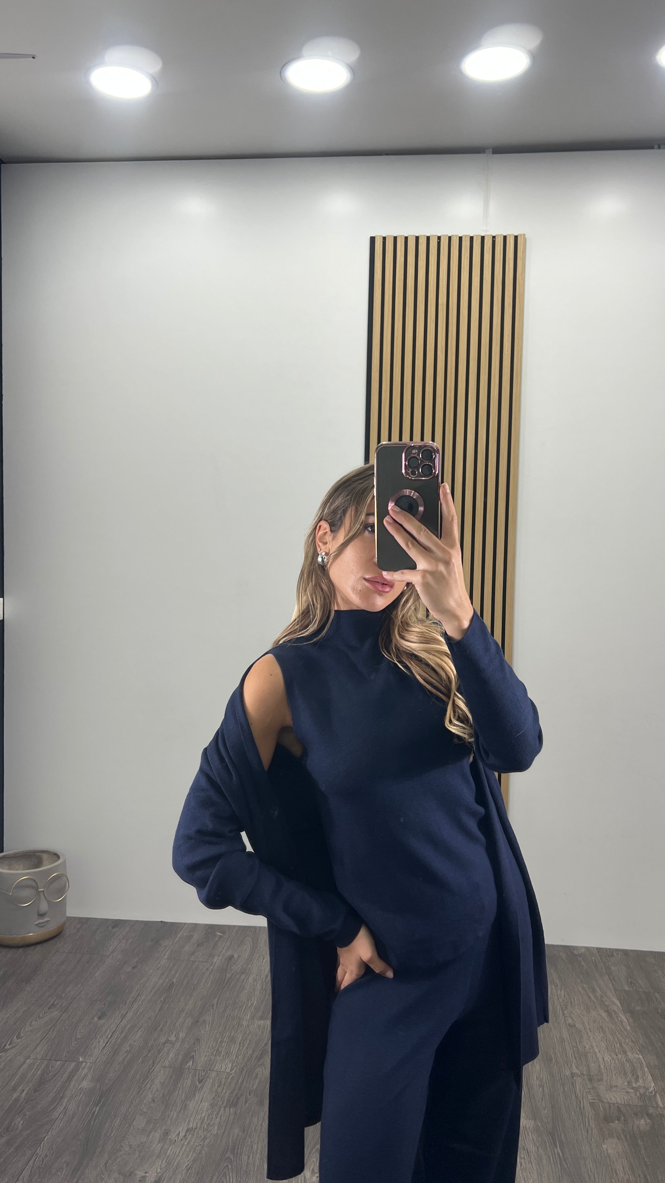 Coordinato tre pezzi in lanetta