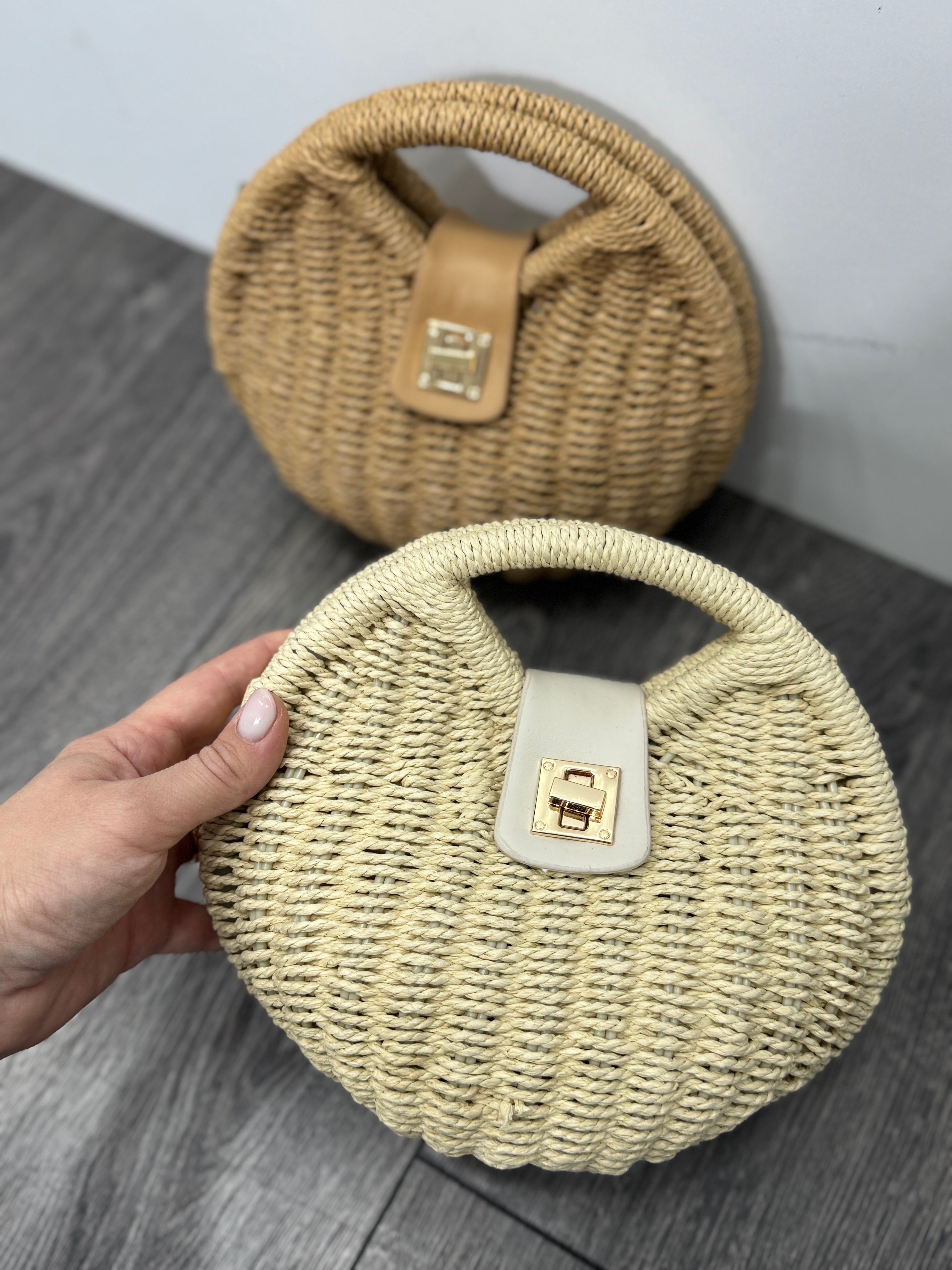 Borsa da polso in spago