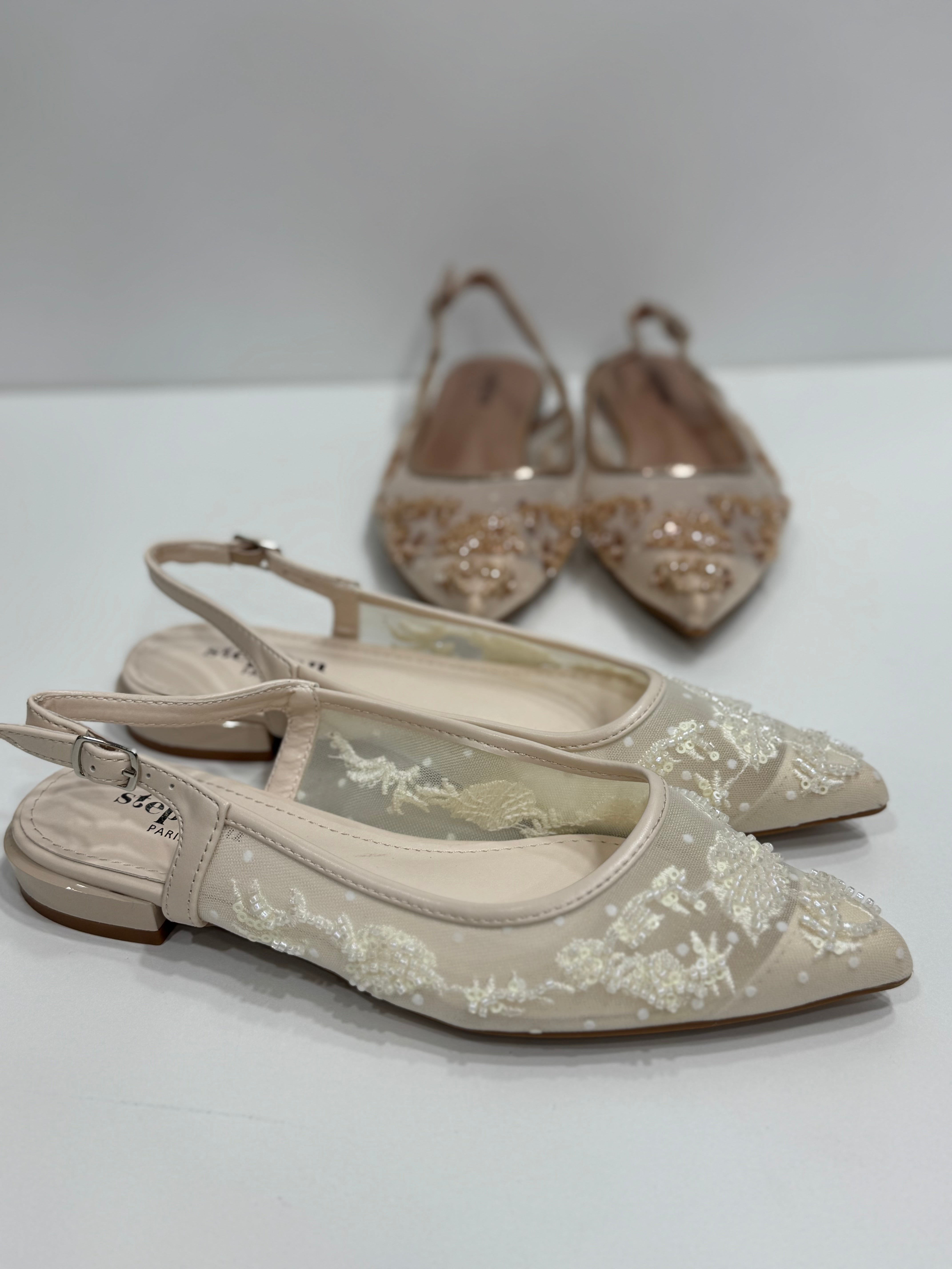 Slingback VITTORIA con perline