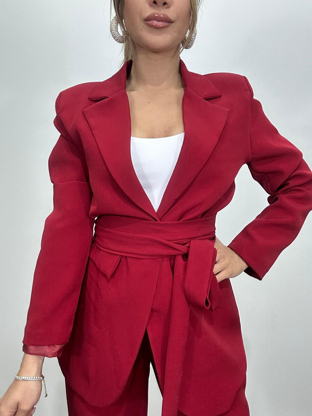 Tailleur con fusciacca
