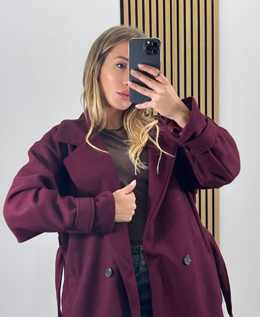 Maglia in cachemire girocollo