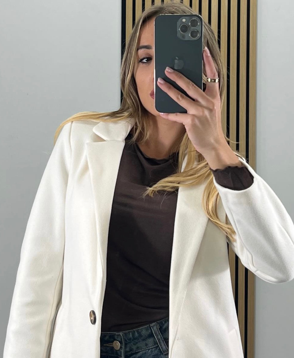 Maglia in cachemire girocollo