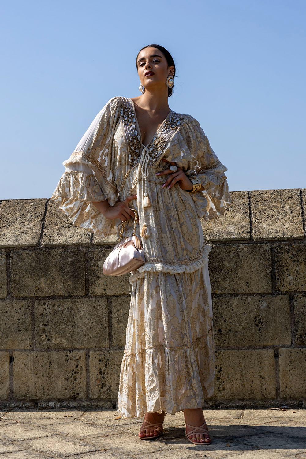 Abito ELISABETH a stile impero